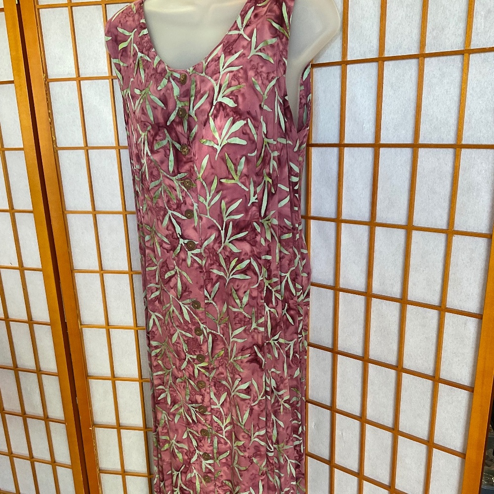 Captivating Batik Maxi Tank Dress by Lost River